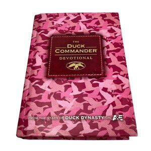 The Duck Commander Devotional Hardcover Book Pink